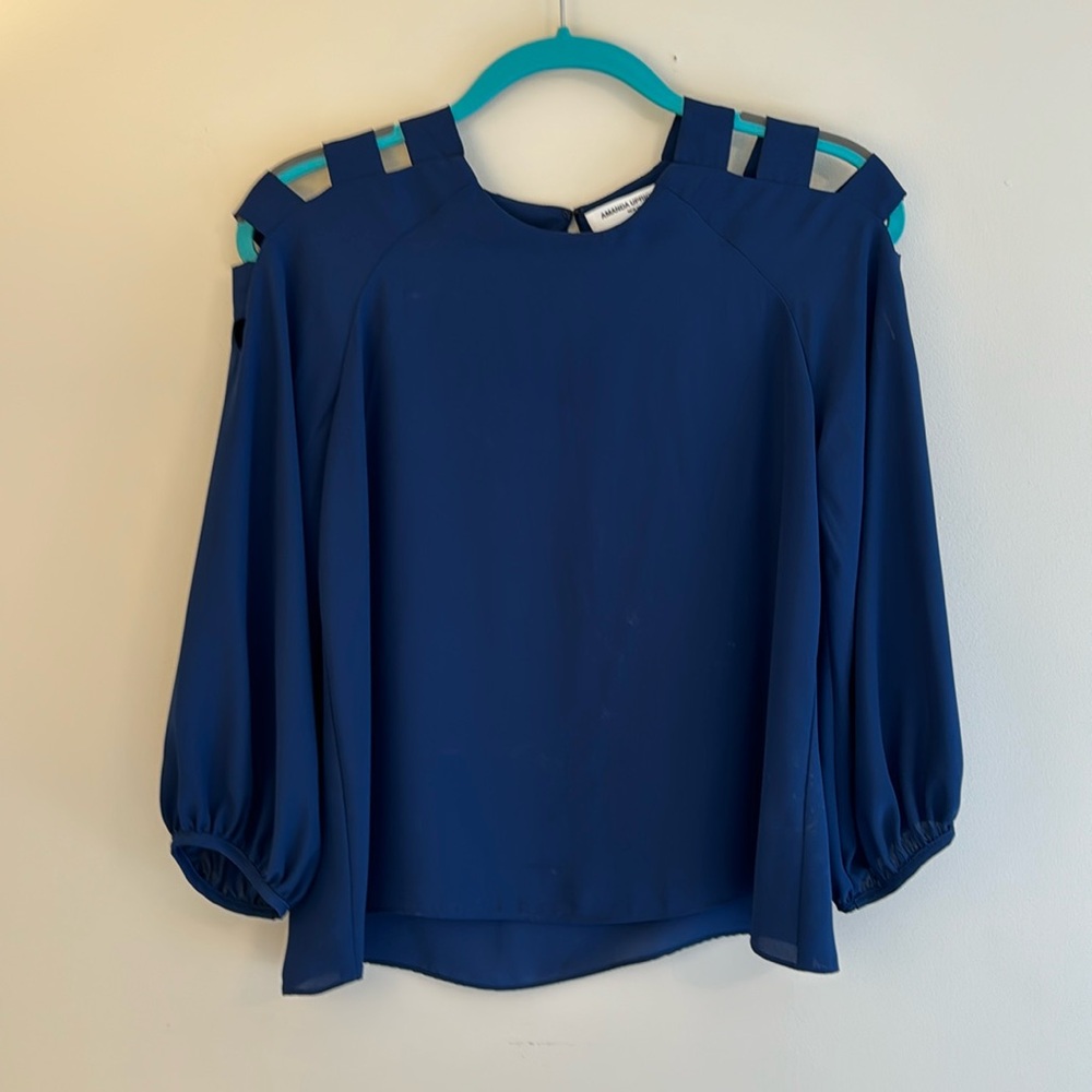 Navy Blue Shirt
